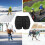 Skating Hip Protective Pads for Kids, 3D Protection, Butt  Tailbone, Black 5