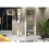 Display Cabinet 170cm Illume - White with Gloss Doors 6
