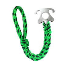 Boat Tow Rope HeavyDuty Tow Harness For Tubing With Stainless Steel Fastener Green For Docking And Wakeboarding