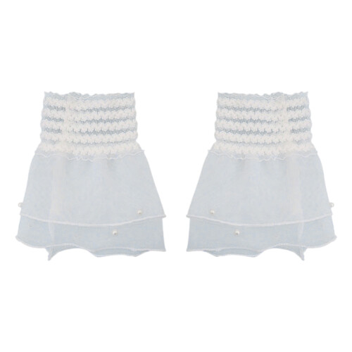 Delicate Lace Arm Cover Stylish Accessory For Summer-Section 1
