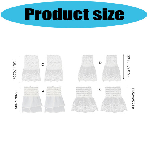 Delicate Lace Arm Cover Stylish Accessory For Summer-Section 1 2