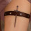 Cosplay Dark Harajuku Leg Garter with-Differences between 4