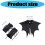 Seasonal Transformable Bat Collar Wrist Cuffs Accessory Easy 3