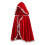 Adjustable Velvets Christmas-Red with white edge Length 60 1