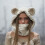 Chapeau d'hiver de protection pour le visage, écharpe-Rose 6