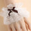 Manchette de poignet en dentelle transparente,-Violet 6
