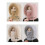 Thermal Fleece Lined Pullover Hat with Face Cover Women-Beige 2