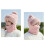 Warmth Knitted Hat with Scarf Face Cover Plush Thick-Gray 7