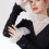 Fashionable Ruffled Collar Detachable Collar Decorative-White 6
