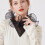 Fashionable Ruffled Collar Detachable Collar Decorative-White 4