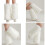 Furry Plush Leg Warmer Soft Thick Warm Leg Sleeves-White 2