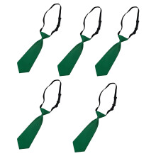 5pcs Stylish Kids School Tie Wedding Uniform Accessories-Green