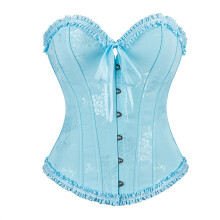 Elastic Waist Trainer For Women Seamless Tummy-lake blue M