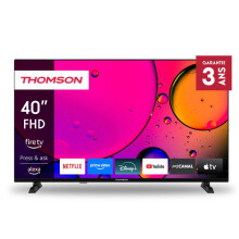 Thomson 40"(101 cm) LED FHD Fire TV, Contrôle vocal Alexa, AirPlay, Wi-FI, HDR10, Dolby Audio, Bluetooth, Triple-Tuner, CI+,40FF2S34