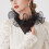 Fashionable Ruffled Collar Detachable Collar Decorative-White 7