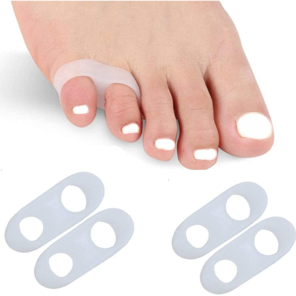 Hallux Valgus Toe Separators for Overlapping Toes