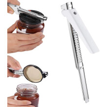 Effortless Arthritis Jar Opener Model A, Senior Friendly Jar Lid Opener, Manual Can Opener, Bottle Opener