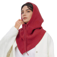 Warme pelsmuts Warme sjaal Stijlvolle pet Unisex Koud weer-4
