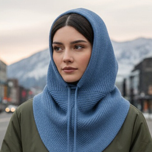 Winter gebreide hoofddeksels polyester warme muts gebreide-2 1