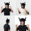 Chapeau à oreillettes pour Cosplay, couvre-chef d'animal, 2