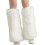 Harige pluche beenwarmer Kerstfeestbeenhoezen-Wit 1