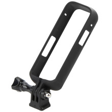 Protective Frame for Insta360 X4 Panoramic Action Camera Plastic Housing with Cold Shoe Interface