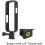 Protective Frame for Insta360 X4 Panoramic Action Camera Plastic Housing with Cold Shoe Interface 2