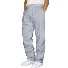 Men's Trousers, One Colour, MultiLayer Pocket, Work Trousers, Elastic Waist Jogging Bottoms, Straight Leg Sweatpants, Gy1 Ref: 9781