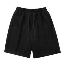 Men's swim shorts, sports, running, Bermuda shorts, summer, black, M