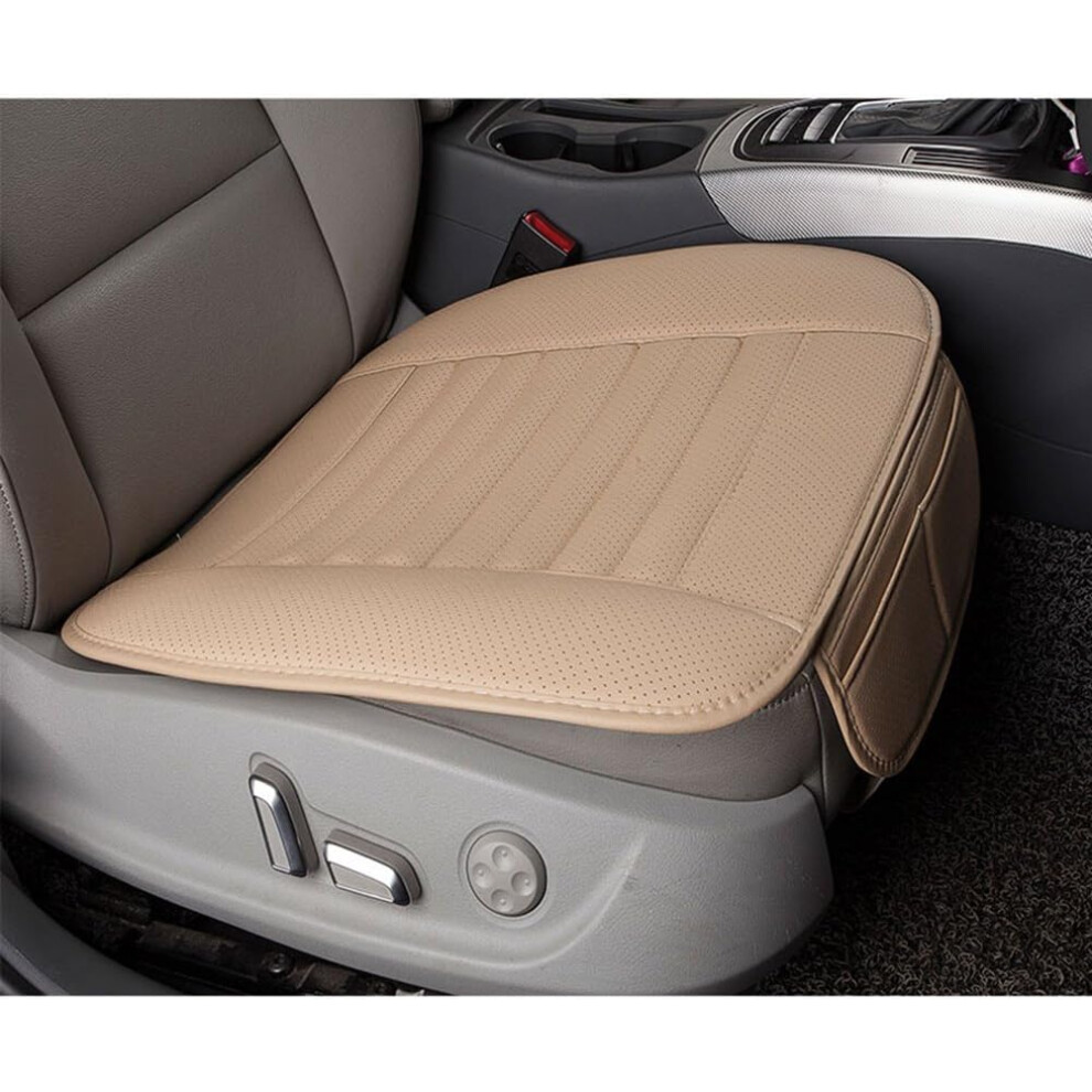 Bamboo Charcoal Car Seat Protector, Anti-Slip & Comfortable Sponge Interior, Heat-Insulated Cloth Sweat Absorption & Fatigue Relief, Universal Design 9190834260440
