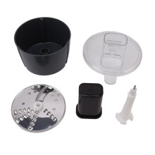 Food Processor Vegetable Cutter For Thermomix TM6, Multifunctional Grater With Two Three Cutting Shape In One Blades, Coarse And Fine Cutter With Exte