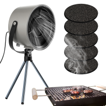 Cappa aspirante con filtrazione efficace, design compatto e cappa aspirante portatile, velocità regolabili e funzionamento silenzioso, utilizzo