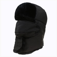 Gorro ruso de invierno Ushanka, talla única para hombres y mujeres, gorro grueso resistente al viento con visera extraíble para esquí y snowboard.