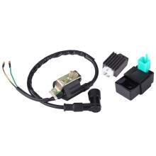 Componenti del sistema elettrico per piattaforme motore a 4 tempi, interruttore di accensione, statore, set di candele per go-kart e ATV da 50cc,