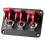 Panneau de commande à bascule pour systèmes de véhicules 12 V, panneau de commande d'allumage avec interrupteur d'arrêt et indicateur LED, module 4