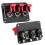 Panneau de commande à bascule pour systèmes de véhicules 12 V, panneau de commande d'allumage avec interrupteur d'arrêt et indicateur LED, module 8