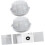 Sauna Lamp 2Pcs Explosion Lighting For Steam Corridor Wall Light  Temperature Resistant Durable Easy To Install 4