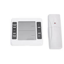 Großes LCD-Display mit Min/Max-Anzeige zur Kühlschranküberwachung, Multisensor-Thermometer für Innen und Außen, einfache magnetische