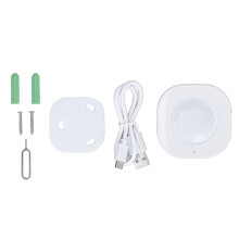 Binnenbewegingssensor, slim domotica-apparaat, realtime bewaking op afstand, waarschuwingsmeldingen, slimme lichtregeling, compatibel met