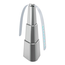 Répulsif à insectes à piles avec pales souples de sécurité, ventilateur holographique anti-insectes pour pique-nique, restaurant, barbecue à la