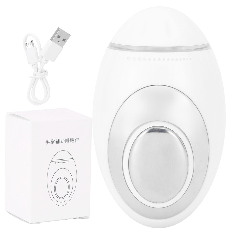 Stress Relief Handheld Device with Dual Stimulation Modes, Sleep Aid for Mood Regulation, Compact Anxiety Control Tool with USB Charging, Natural