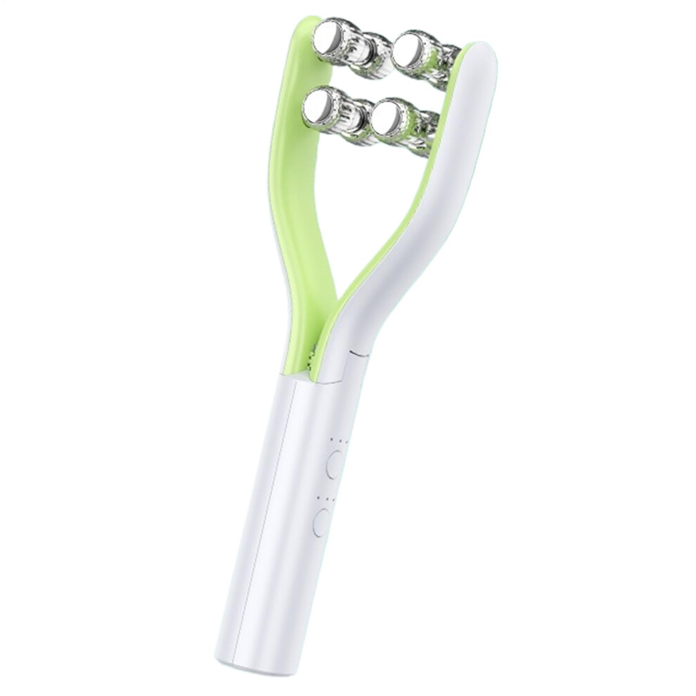 Cream Precision Facial Roller For Skincare Routine, Versatile Use With Or Oil, Relaxation And Rejuvenation