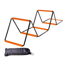 Portable Soccer Ladder 6Grid With Carry Bag For Soccer Drill And Coordination And Balance Training