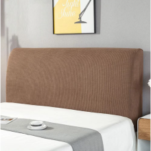 Stretch Headboard Slipcover, Washable Headboard Protector with Enhanced Elastic Fabric and Secure Fit, Dustproof Protector Cover for Soft Leather Fabr