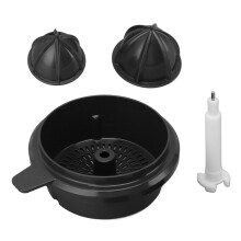Accesorii de stoarcere din plastic pentru aparatele Thermomix, kit de accesorii pentru storcător cu coș detașabil, accesorii rezistente la uzură