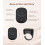 Scrolling Ring Remote for TikTok, Bluetooth Remote Hands-Free Control Universal Compatibility, Fingertip Wireless Bluetooth Remote for iPhone Android 5