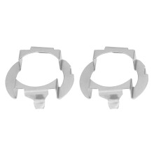 Adattatore per fari a LED Plug and Play per l'aggiornamento alogeno H7, supporto per faro con bloccaggio sicuro e resistente al calore, ampia