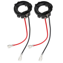 Adaptador de lâmpada de farol H7LED resistente à corrosão, clipe de retenção de lâmpada H7LED durável para aplicações Volkswagen MK7,