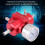 Ρυθμιστής πίεσης καυσίμου με μετρητή 0-140PSI Adj κόκκινο, Ρυθμιστής επιστροφής για 5