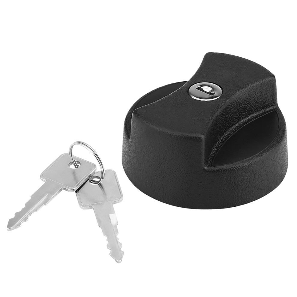Locking Gas Cap, Fuel Tank Cap With 2 Keys Metal Gas Cap Fuel Tank Filler Cap For Land Rover Defender 87-98 Stc4072, Aftermarket Fuel Cap Black 9190834487304